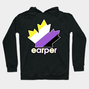 Non-Binary Earper Pride Maple Leaf - Wynonna Earp Hoodie